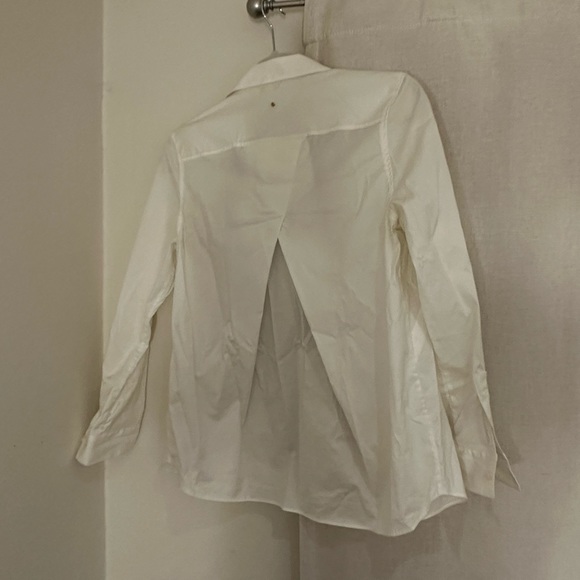 Cuyana all white and striped button down shirts (buy together or separate) - Picture 2 of 7